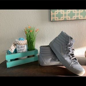 Vans High tops BUY NOW...TO BE DONATED 2/11